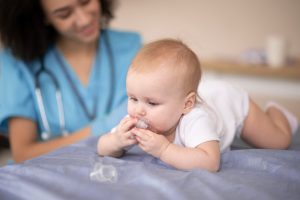 علاج احتقان الأنف عند الرضع